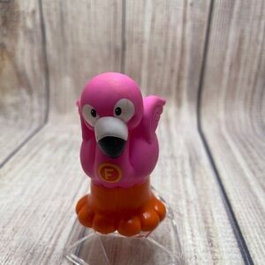 Little People Fisher Price Alphabet Zoo Replacement Animal F- Flamingo 04’
#66